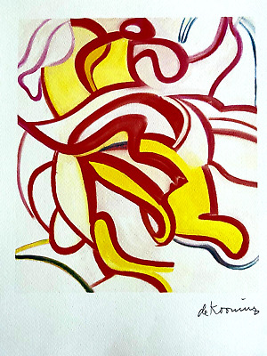 Willem De Kooning Litografía Guggenheim, 1982 (Pollock Jasper Johns Rothko) • 241.50€