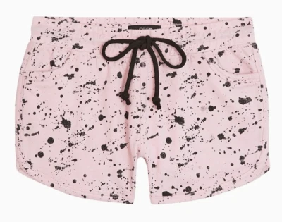 Pantalones Cortos JOE'S JEANS NUEVOS CON ETIQUETAS Niñas Joe's Pintura Delfín Rosa Bolsillos Talla 6 Foto 1 de 4