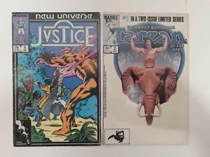 Marvel Comics TARZAN vintage anni 80 2 agosto e GIUSTIZIA 5 marzo nuovo universo - Foto 1 di 12