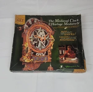 MEDIEVAL CLOCK MODEL BY “Wrebbit” The “BUILT ART COLLECTION” NEW - Picture 1 of 11
