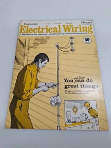 Vintage Sears Simplified Electrical Wiring Book Manual Handbuch 55 Seiten 1977 - Bild 1 von 7