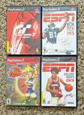 PS2 GAME Lot of 4 fun games free Shipping Jak & Daxter,Gran Turismo 3, 2k5!As-Is