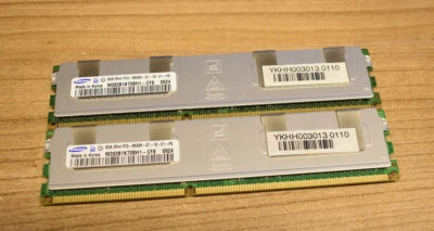 Samsung 2x8GB = 16GB KIT DDR3-8500R PC3 ECC RAM M393B1K70BH1-CF8 0924 - Bild 1 von 2