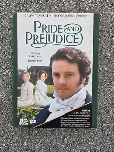 Pride and Prejudice 10th Anniversary Limited Collector's Edition DVD Set w/Book - Picture 1 of 4