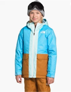 THE NORTH FACE Freedom Insulated Jacket - Girls' Ethereal Blue Small - Picture 1 of 3
