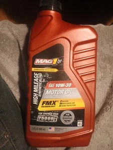 Mag 1 High Mileage Motor Oil 10w 30 - Picture 1 of 2