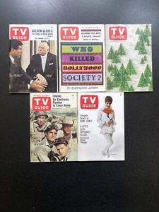 Ed. de San Lorenzo de Montreal Lote 1967 - Lote total de 5 guías de televisión de Canadá # 8 sin etiquetas - Imagen 1 de 5