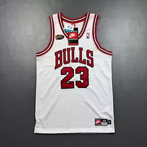100% Authentic Michael Jordan Vintage Nike 1998 NBA Finals Bulls Jersey Size 44 - Picture 1 of 12