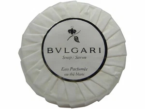 Bvlgari White Tea au the blanc lot of 2 ea 1.76oz bars of Soap Total of 3.5oz - Picture 1 of 2
