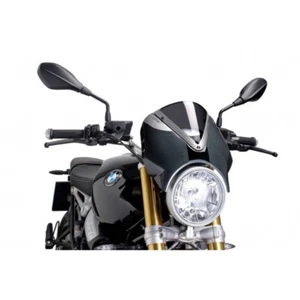 PARE-BRISE RETRO PUIG POUR BMW R NINE T 1200 2014 > 2016 FUME FONCE 7559F - Photo 1/1