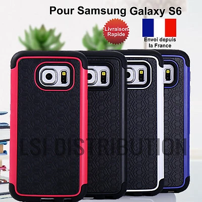 - SANS MARQUE/GÉNÉRIQUE - SAMSUNG COQUE SAMSUNG GALAXY S6 Protection anti-chocs