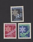 Poland 1956 zestaw znaczków Mi#956A,957C,958C MNH CV=10€