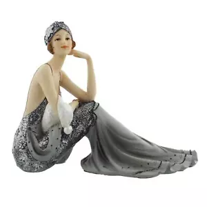 Art Deco Figurine Broadway Belles Midnight Shimmer Suzie Ornament Juliana - Picture 1 of 2