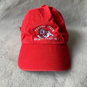 Fresno State Bulldogs Hat Strapback Red Sports Medicine Nike Dad Cap College - Picture 1 of 9
