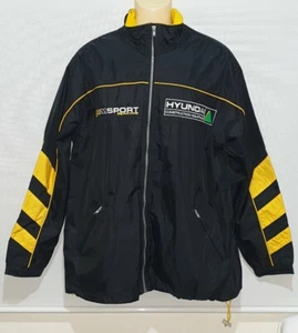 MSport Racing / Hyundai - Black Nylon Windbreaker Jacket - Size XL - Davarni - Picture 1 of 11