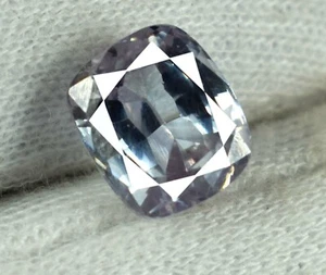 9 kt gepolsterter lila Saphir Ring Größe Edelstein natürlich zertifiziert GH758 - Bild 1 von 8