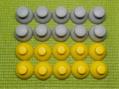Nintendo Gamecube контроллер OEM большой палец C Stick крышка замены пара новый  - Изображение 1 из 2