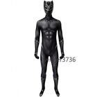 Marvel Black Panther Tights Costume Mask Headwear Halloween Cosplay Props Adult