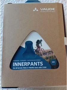 Vaude T-Pad Innerpants ~padded UPRIGHT POSITION cycling shorts~ *size L* €53rrp - Picture 1 of 5