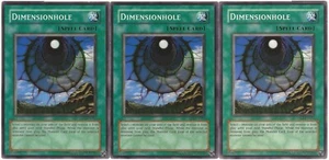 Yu-Gi-Oh! Dimensionhole x3 DB1-EN183 NM/LP Playset - Picture 1 of 1