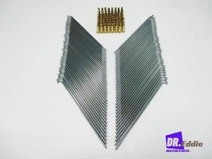 Fit HONDA XL350 1974-1978   F & R SPOKE SET GOLD NIPPLES 21"/18" 72Pcs. #BI4967# - Picture 1 of 7