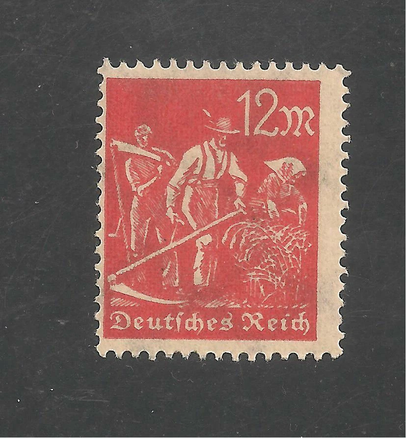 Germany #223 (A29) FVF MINT LH - 1922 12m Farmers - Image 1 of 1