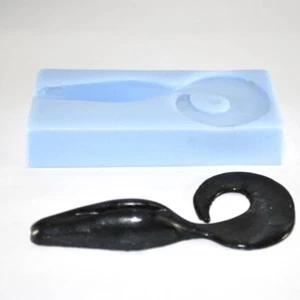 Molde de plástico para verter señuelo de pesca con ratón (molde) - Imagen 1 de 1