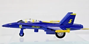 US Navy Blue Angel Die Cast PullBack Power 6.5"X5" #5 F/A-18 Daron 5529 - Picture 1 of 5