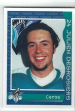 1997-98 Rimouski Oceanic (QMJHL) Quebec Provincial Police Julien Desrosiers