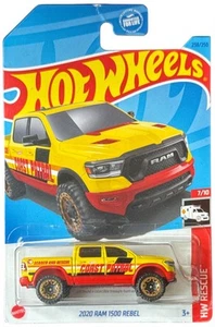 2023 Hot Wheels Treasure Hunt 2020 Ram 1500 Rebel 238/250 HW Rescue 7/10 - Picture 1 of 1