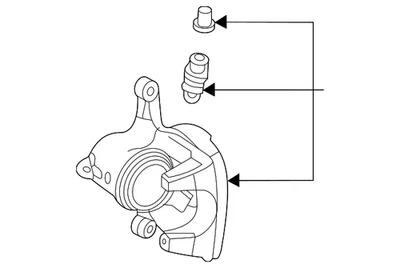 Pinza de freno de disco original Mercedes-Benz 463-423-20-00 Foto 1 de 3