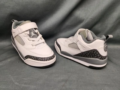 Nike Jordan Spizike Low (PS) Sneakers White Grey Boys Size 1.5Y BRAND NEW in BOX - Image 1 of 4