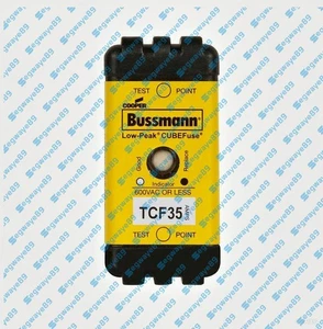 ONE New Eaton Bussmann TCF35 35A 600V Time Delay Fuse - Picture 1 of 2