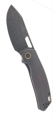 Cuchillos Divo Growler XL lavado oscuro lavado ácido titanio 154 cm GRANDE 9,26" en general BNiB Foto 1 de 4