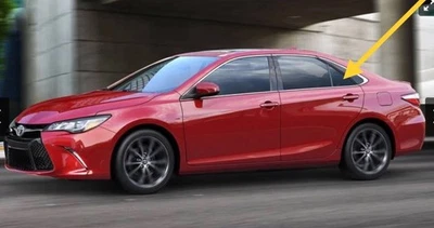 Toyota Camry 2015-2017 cuarto de cristal trasero izquierdo lado del conductor OEM 68189-06130 Foto 1 de 4