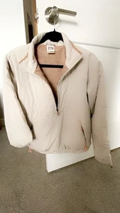 Avalanche Outdoor Women’s Half Zip Cream/Gold Lined Quilted Sz.M - Picture 1 of 5