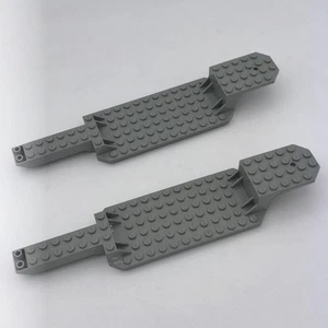 Lego 30184 Tractor Remolque Base 6x26 Antiguo Gris Claro 2 Piezas Vehículo Camión - Imagen 1 de 3