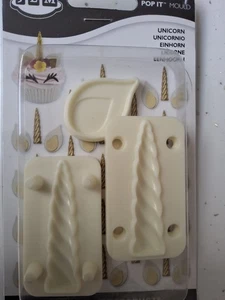 Jem Sugarcraft Cake Pop It Mould UNICORN HORN AND EARS - Picture 1 of 3