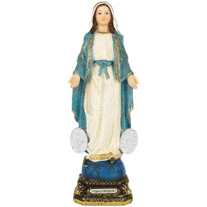 Virgen La Milagrosa 12" Nuestra Señora de las Gracias de la Medalla Milagrosa - Imagen 1 de 3