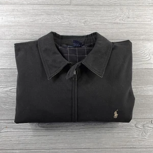 Polo Ralph Lauren Harrington Bomber Jacket Mens XXL 2XL Lined Pony Logo - Picture 1 of 8