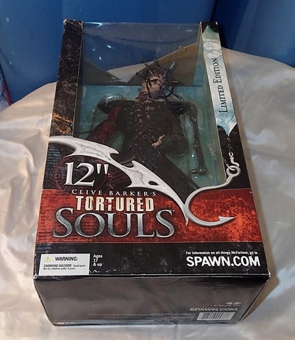 McFarlane Toys Clive Barker's Tortured Souls Agonistes 12" action figure 2002 Cover