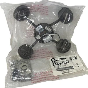 Quorum International 4-Lite Fan Kit (2444-099) Byzantine - Discontinued Model - Picture 1 of 3