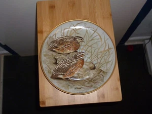 Sammelteller Caperc Aillie  Porzellan Franklin Porcelain Gamebirds of the World - Bild 1 von 4