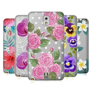 HEAD CASE WATERCOLOUR FLOWERS 2 SOFT GEL CASE & WALLPAPER FOR SAMSUNG PHONES 2 - Picture 1 of 8