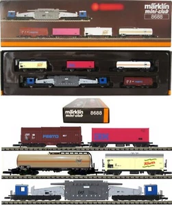 Marklin Z Scale 8688 5 PIECE FREIGHT CAR SET Original Box C8 - Picture 1 of 1