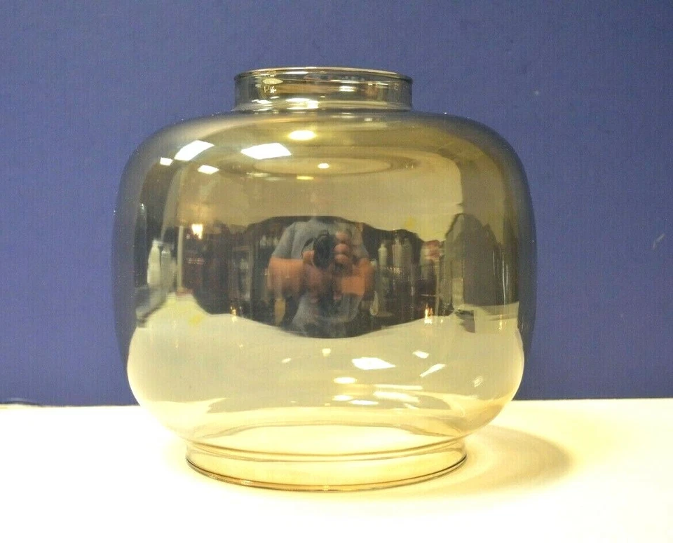 6" Alto 3" Montador Claro Contemporáneo Humo Luz Globo Repuesto VIDRIO 820147 Foto 1 de 3