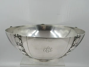 TIFFANY & CO MAKERS 22888 M Argento Sterling ESPOSIZIONE/POMODORO 9,25" Fruttiera - Foto 1 di 11