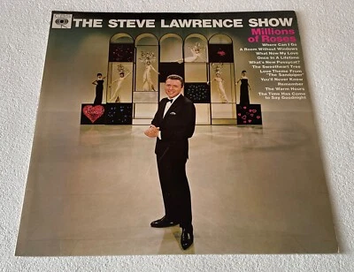 STEVE LAWRENCE ~ THE STEVE LAWRENCE SHOW ~ 1966 UK 12-TRACK MONO VINYL LP RECORD - Image 1 of 4