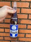 SCARCE EXTRA NICE VINTAGE ACL I.B.C. ROOT BEER SMILE IMAGE SODA BOTTLE ST. LOUIS
