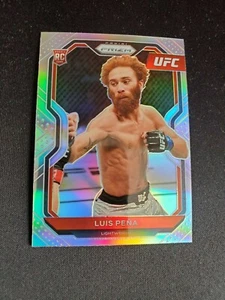 Luis Pena - 2021 Panini Prizm UFC Silver Prizm Rookie Card #21 - FREE SHIPPING - Picture 1 of 2